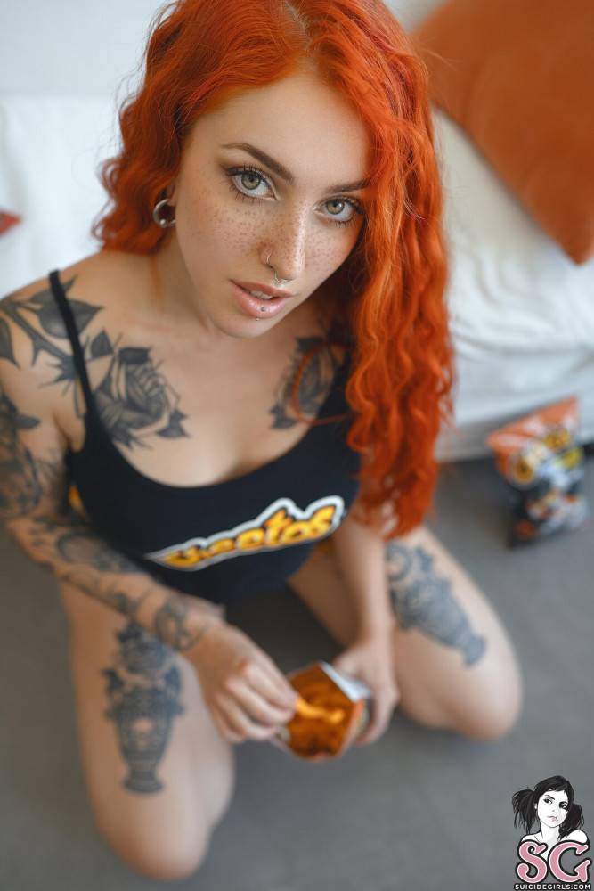 Violetlatte in Flaming Hot by Suicide Girls - #3