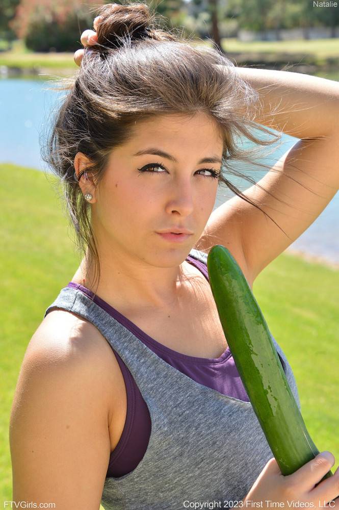 Natalie in Public Veggies by FTV Girls - #6