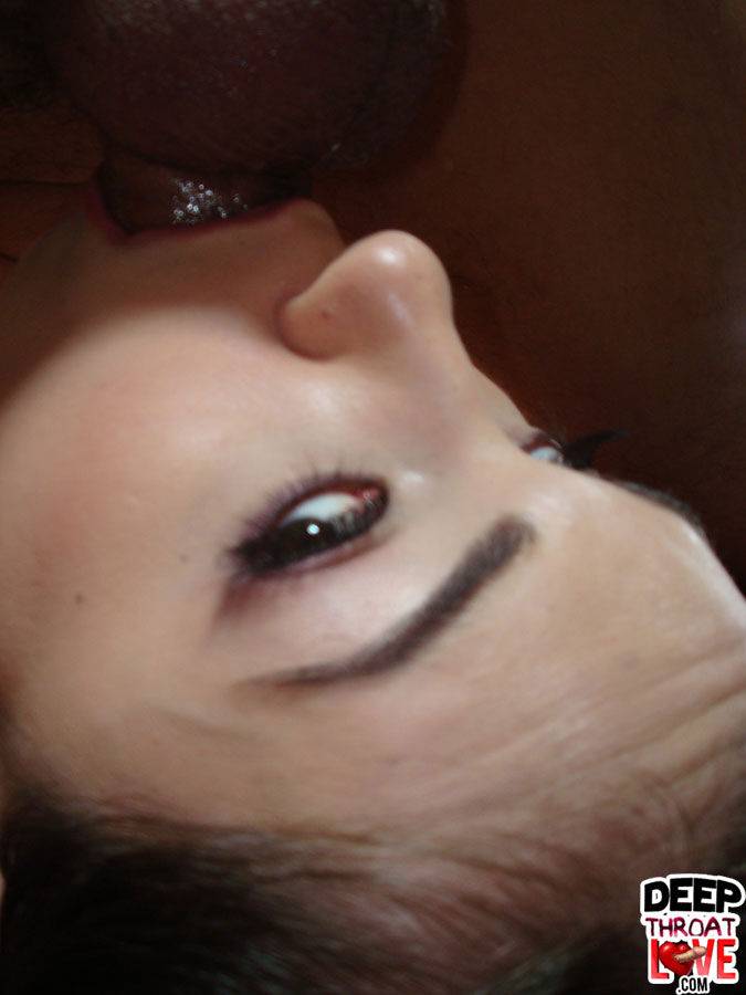 Slutty babe Sasha Grey gives fantastic deepthroating and gets facialized - #2