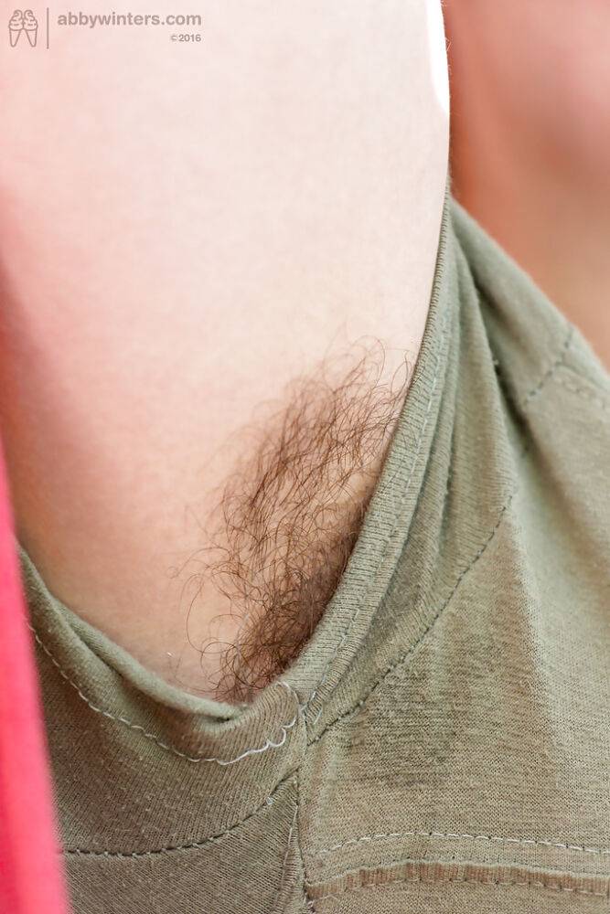 Overweight amateur solo girl flashing hairy underarms and beaver outdoors - #15