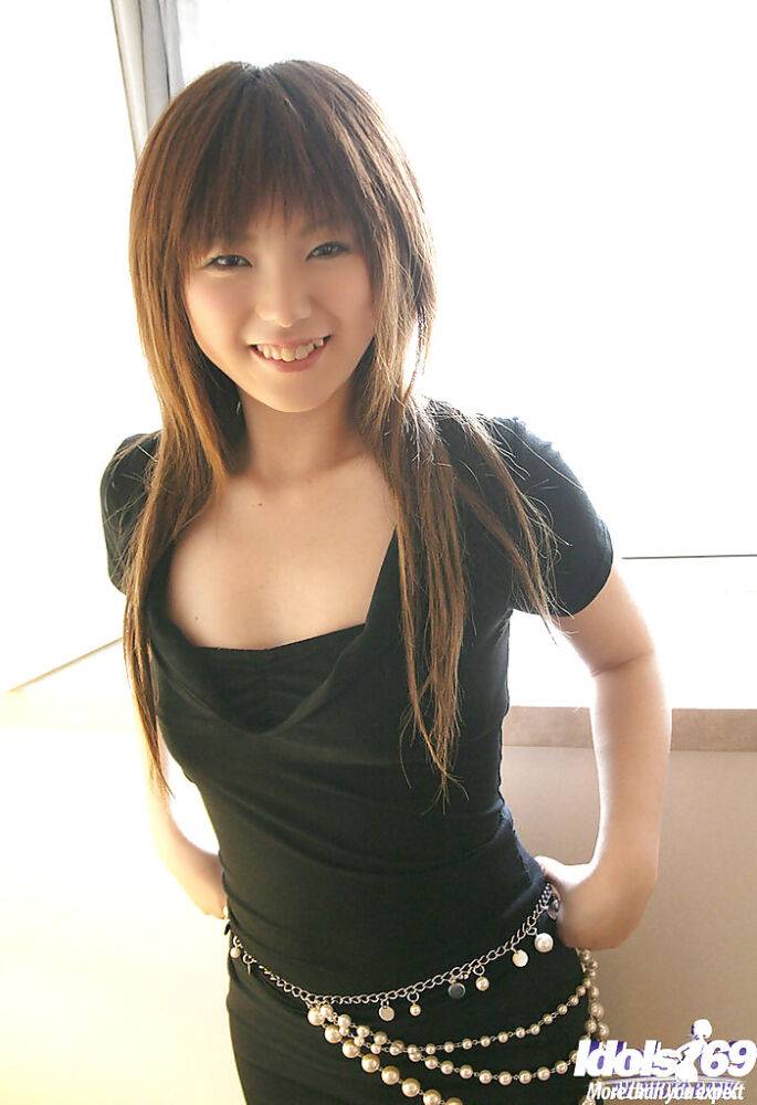 Stunning asian teen babe with tiny tits stripping and taking a shower - #6