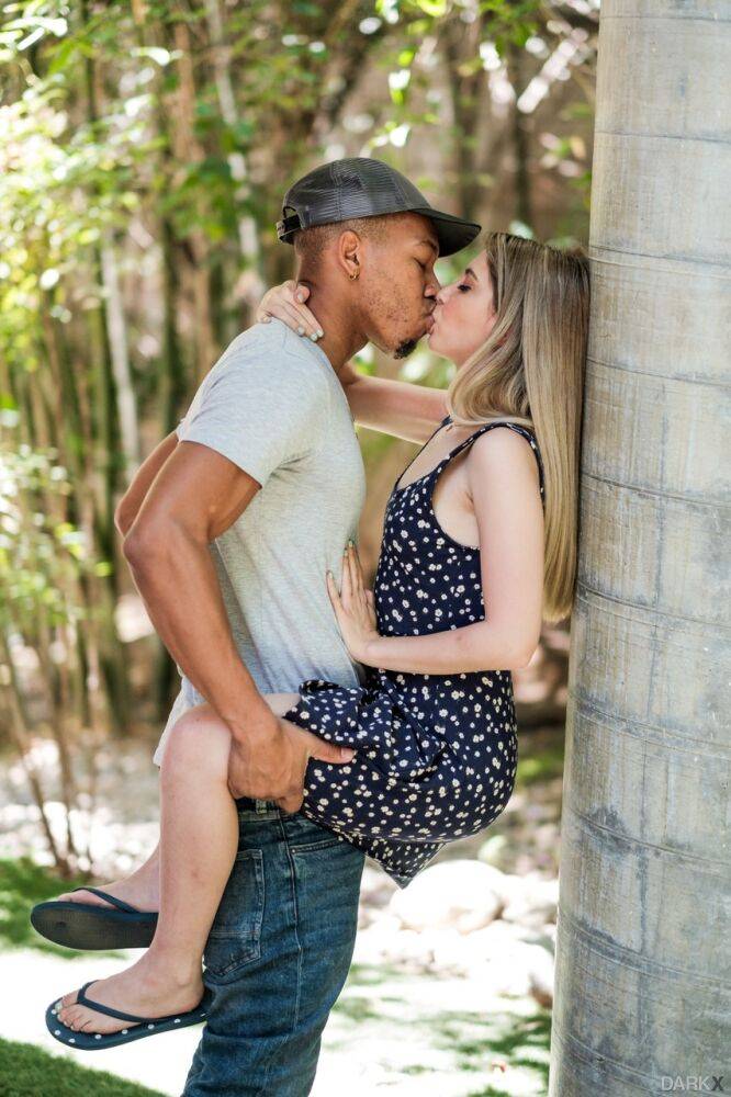 Sexy teen Jane Wilde leaves her boyfriend for hardcore sex with a black man - #3
