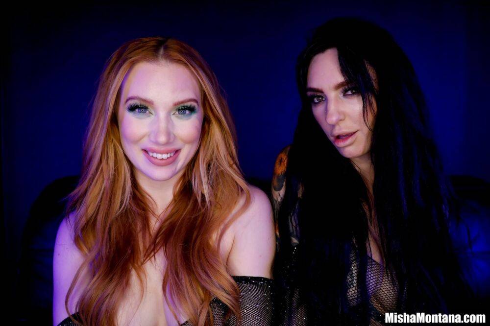 Pornstars Madison Morgan & Misha Montana indulge in lesbian play - #3