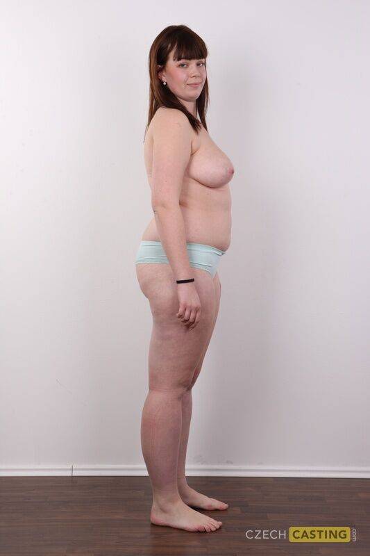 Amateur BBW Marta models with her clothes on and then completely naked too - #9