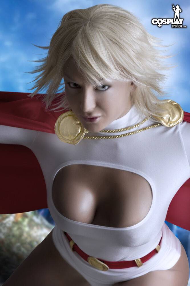 Power Girl Kara Zor L, Karen Starr nude cosplay - #12