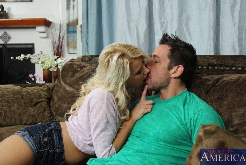 Sexy blonde Anikka Albrite seduces her husband's best friend - #3