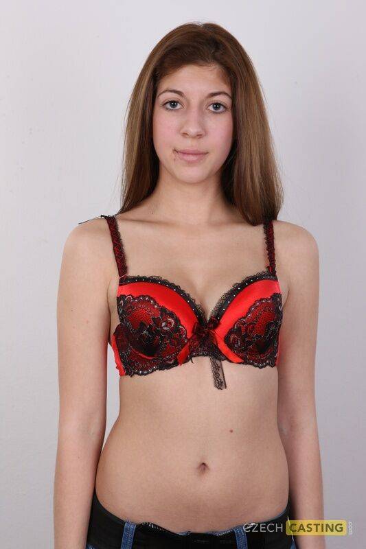 Gorgeous Adriana is a well bred girl She wants to be a model This long haired - #6