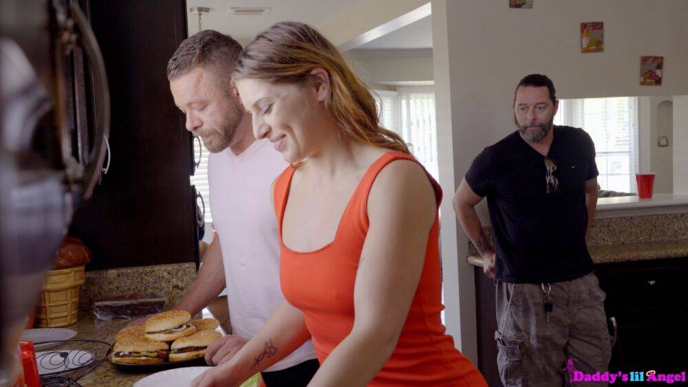 Naughty teen Whitney Wright gets caught having sex in the kitchen - #12