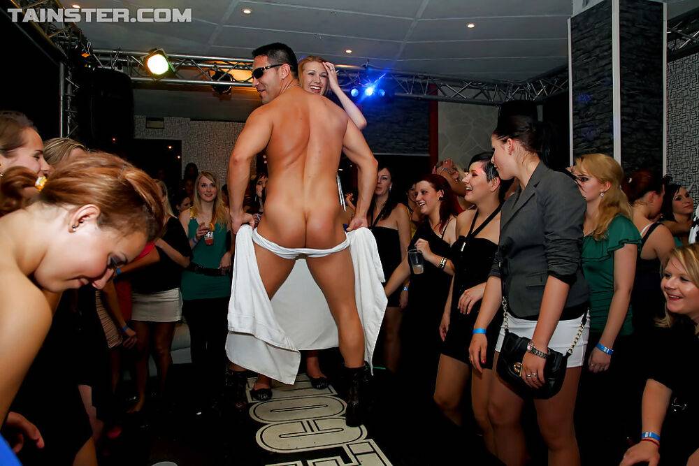 Lecherous amateurs going wild at the party with studly male strippers - #14