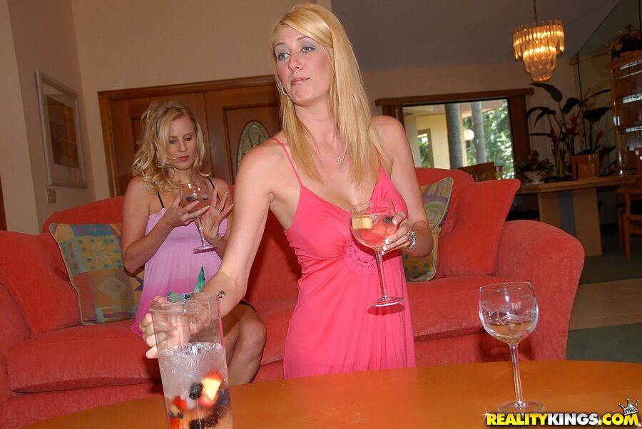 Three lesbian MILFs getting off with a little yellow dildo - #10