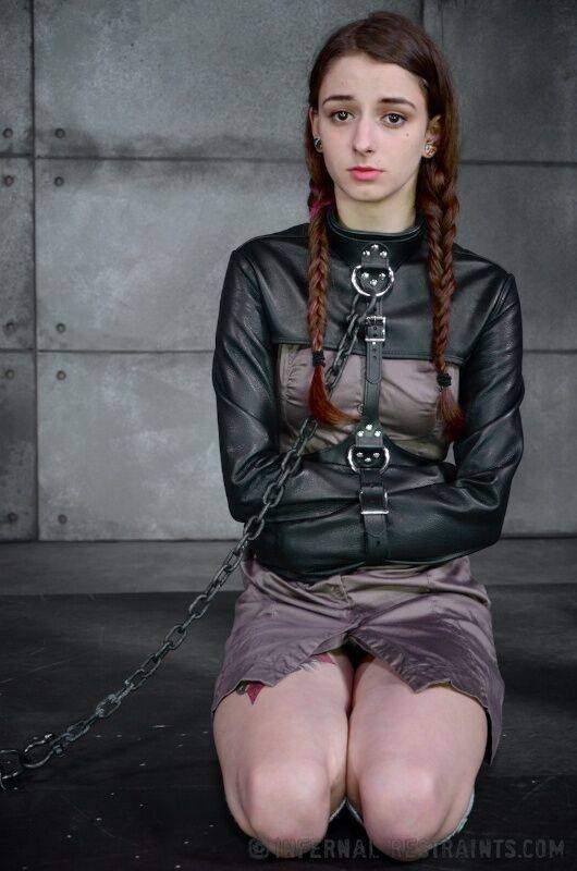 Young girl Willow Hayes finds herself being restrained by her owner in dungeon - #12