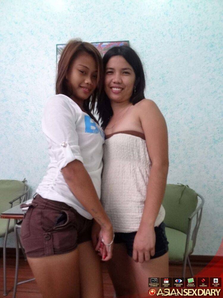 White tourist's Pinay GF shares with her best friend - #6