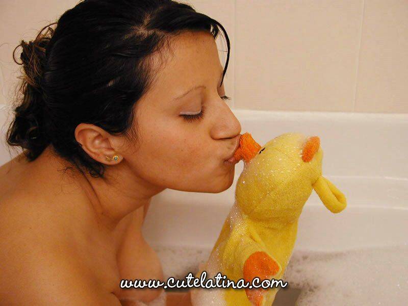 Cute Latina Hot big boob latina in the shower - #7