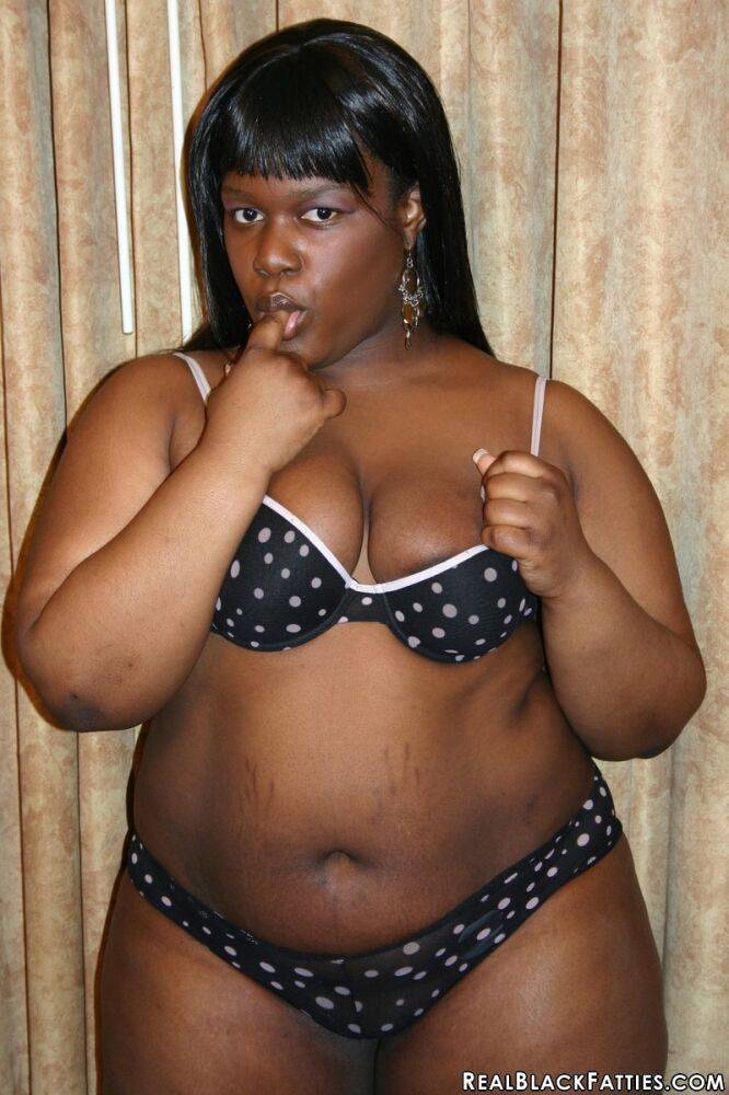 Real Black Fatties Oiled Ass Fatty Ebony - #8