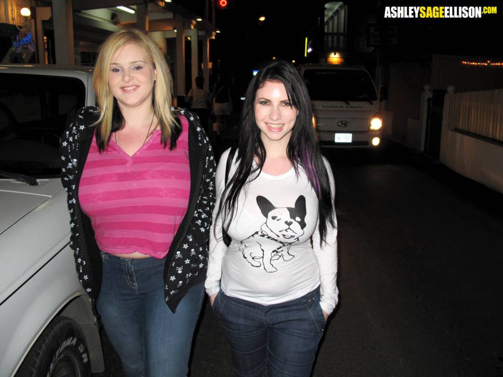 Ashley and karina on the town - #10