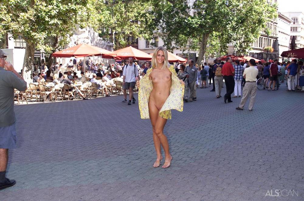 Krisztina In Nude Flashing - #12