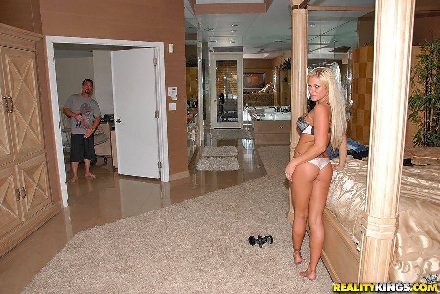 Fine looking blonde milf gets her shapely tits and pussy fucked in jacuzzi - #10