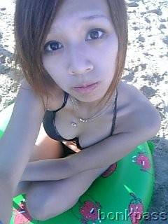 Chinese girls looking sexy in bikinis - #1