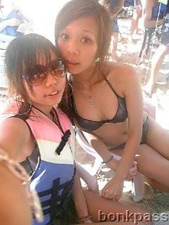 Chinese girls looking sexy in bikinis - #5