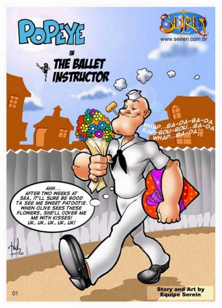 Anime comics of popeye in the ballet instructor - #1