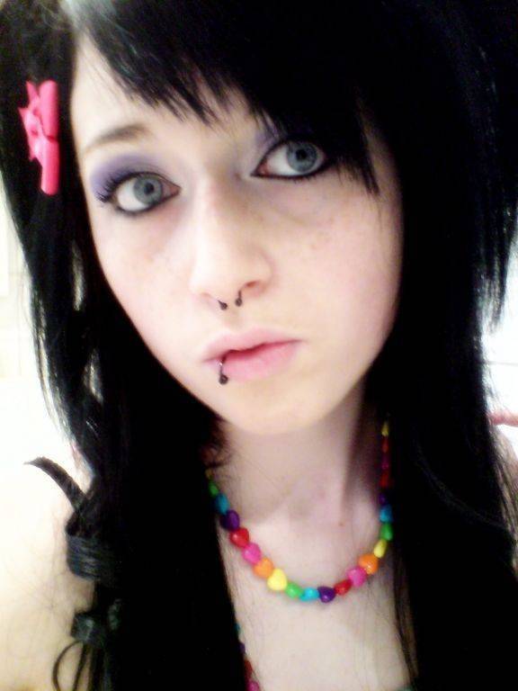 Beautiful teen emo - #11