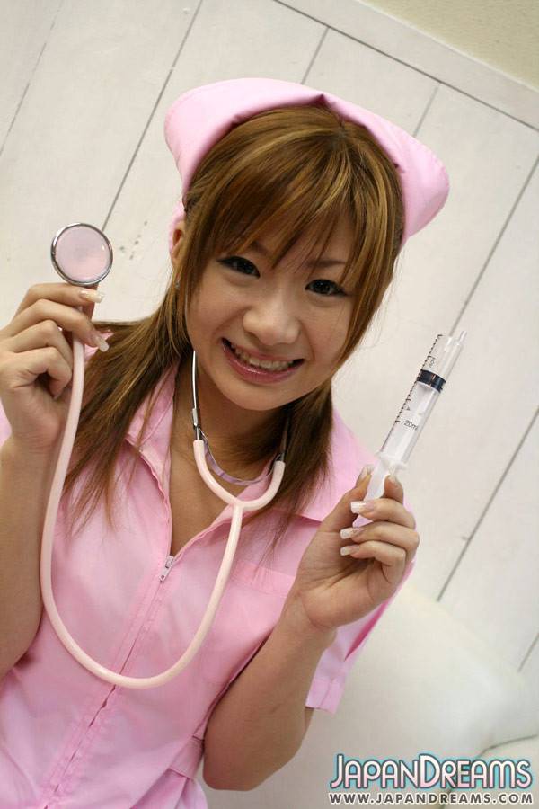 Hot japanese nurse iruka gets pleasured with vibrator - #6