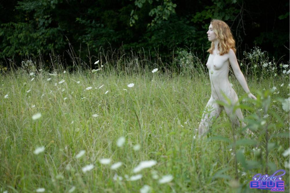 I am modeling in the grass here. naked of course and no cloths | Photo: 5101546