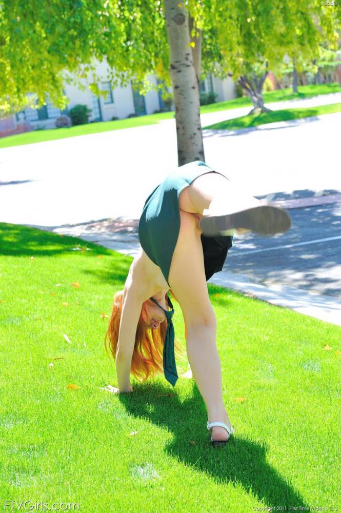 Schoolgirl In Green - #16