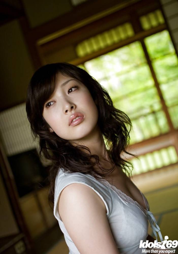 Seductive japanese cutie Saki Koto exhibiting big titties and hot ass - #1