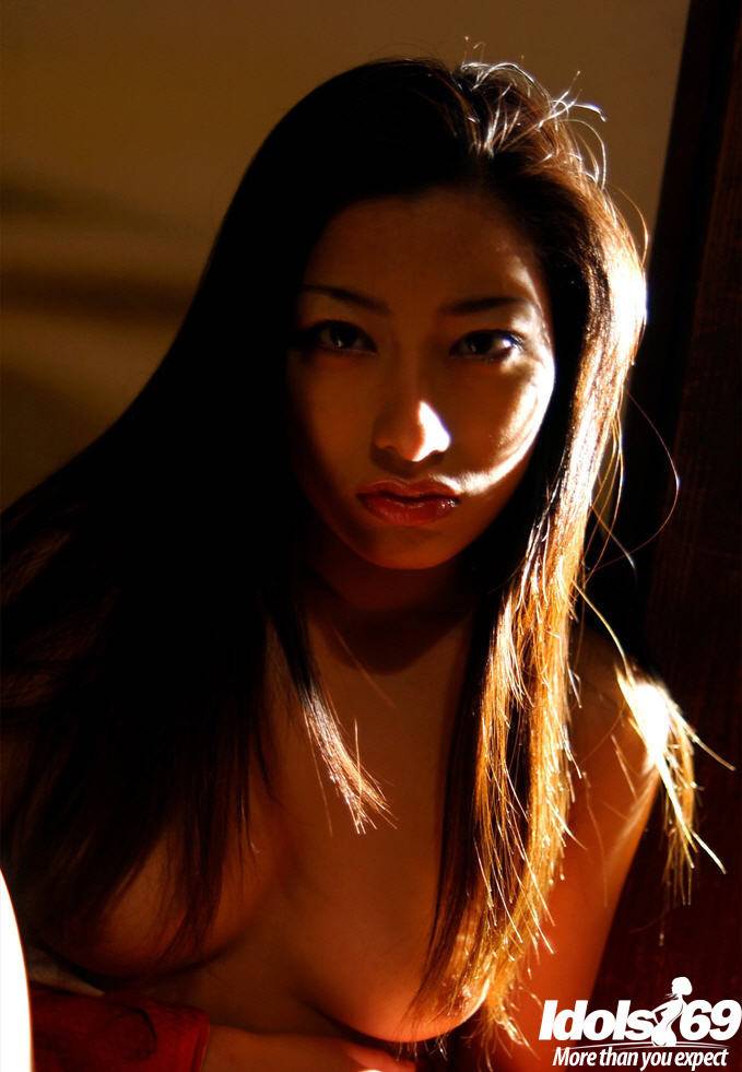 Very attractive japanese babe Ran Asakawa baring small tits and sexy butt - #1