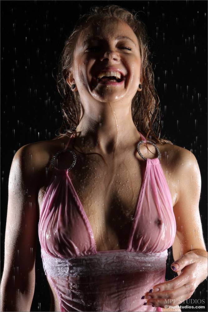 Posing In The Rain Is Her Most Arousing Dream, So Ophelia Loves Revealing Her Body Like That - #2