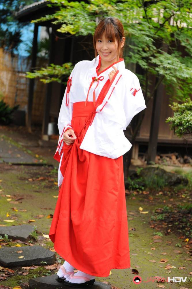 Dressed In National Costume Of Geisha This Hot Yuuno Hoshi Looks Very Exciting - #7