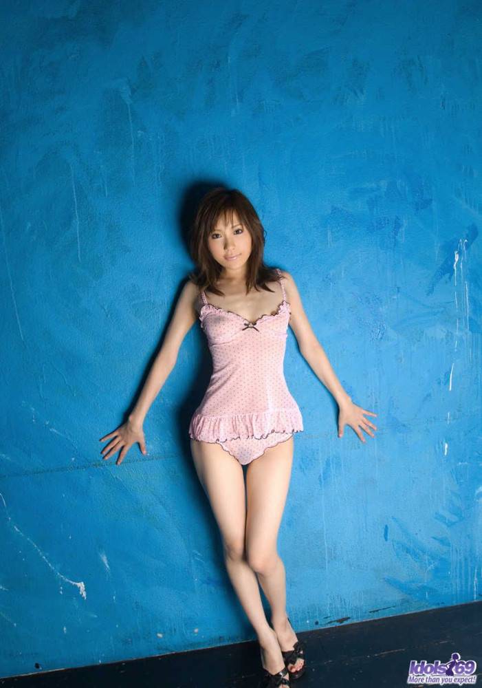 Lewd Asian Girl Rin Sakuragi Shows Her Asian Nub Through Panty And Also Naked - #2