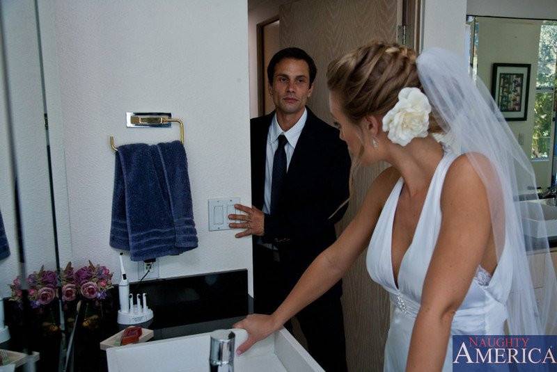 Sexy Bride Nicole Aniston Entices The Man With Big Boobs And Pleases Him With Hard Fucking - #5