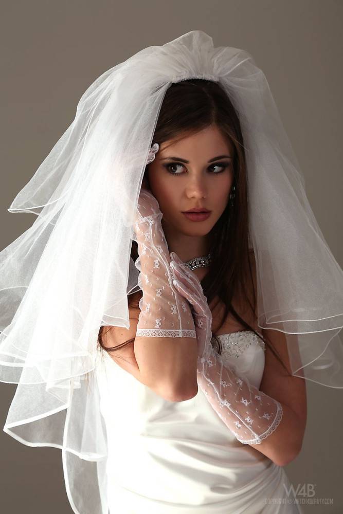 Little Caprice Is Posing In Lingerie As A Bride And That Is Something New For Her. - #11