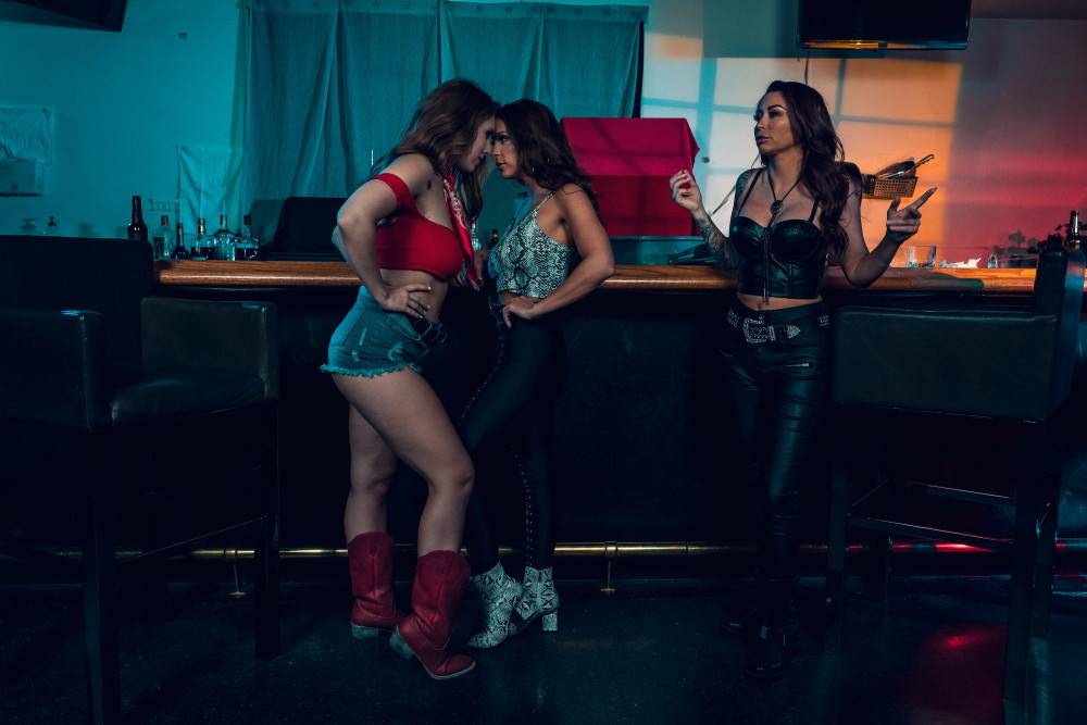 Monique Alexander, Abigail Mac And Lena Paul Fucking In The Bar - #8