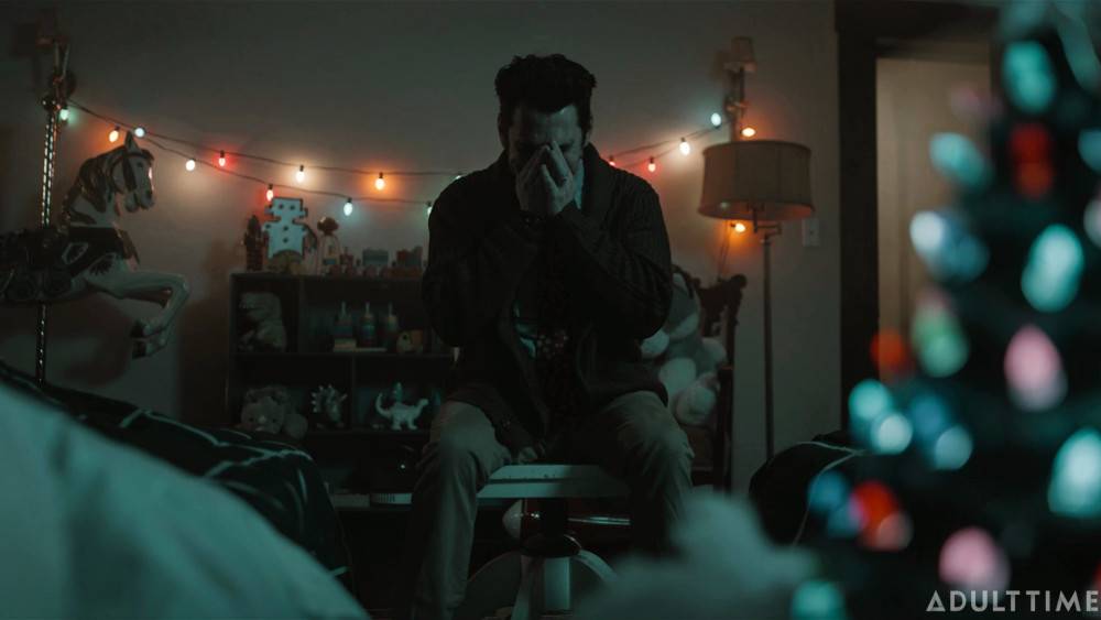 Scary Krampus Punishing Tattooed Dude In The Living Room - #3