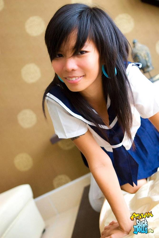 Puy is dressed like a sailor girl and needs a cock to ride on - #8
