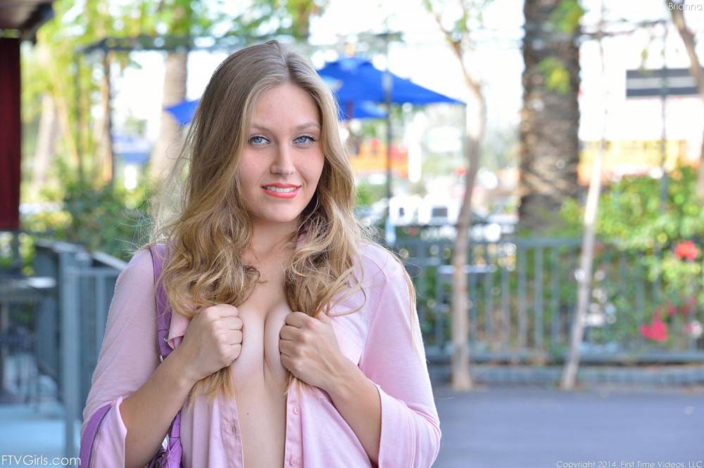 Creamy And Sensual Blondie Brianna FTV Brings Us Home And Shows Us Her Pink Slit - #6