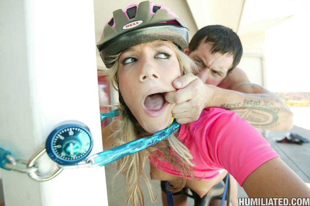 Kara novak loves to ride a bike and cock - #8