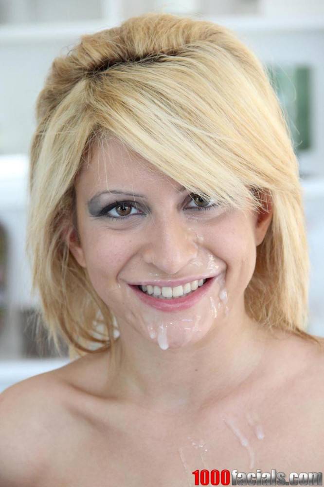 Blonde Girl Caprice Capone Gets Cum Over The Face After Some Hot Blow Job - #10