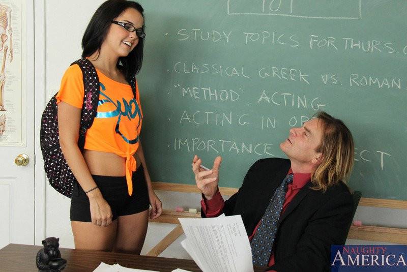 Cum Shots Are Dillon Harper's Favorites And That Is What She Loves In The Classroom. - #5