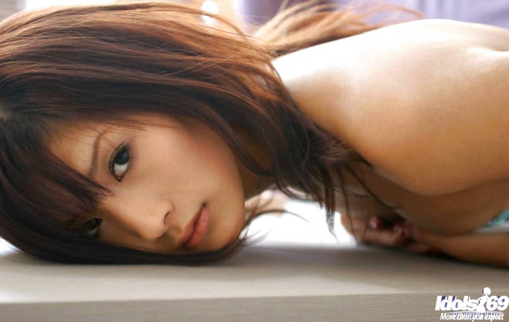 Slim japanese teen Sara Tsukigami uncovering small tits and hot butt - #12