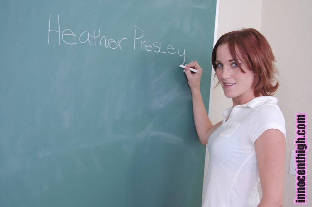 Tight Red-haired School Cutie Heather Presley Gets Her Horny Pussy Pounded - #1