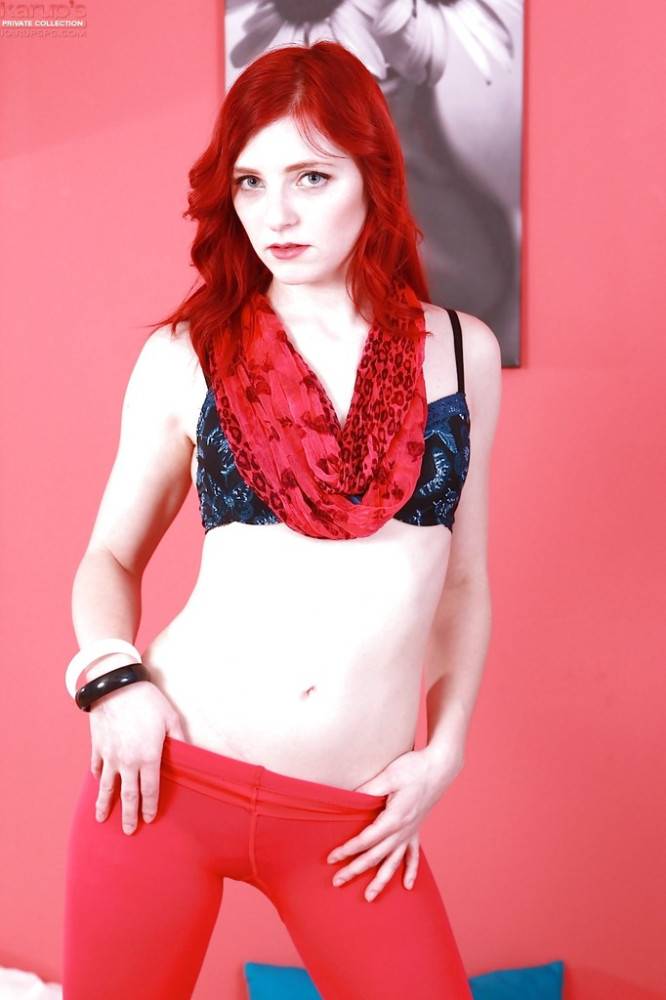 Luscious czech red-haired teen Vanessa Shelby unveils small tits and jerks off | Photo: 8305996