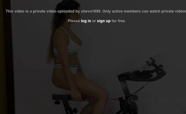 Exercise dildo bike Spin bike workout - #1