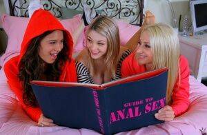 Young Nina and her friends explore their sexuality and enjoy anal fingering on pornstar6.com