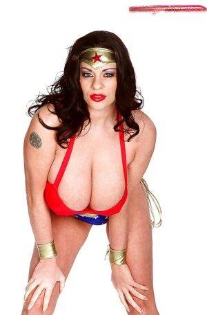 European MILF Linsey Dawn McKenzie ripping off Wonder Woman on pornstar6.com