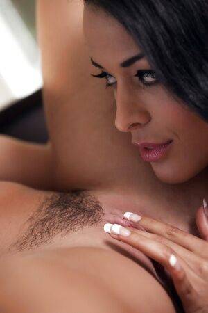 Hot Latina dykes Layla Sin and Keisha Grey licking ass and tits on pornstar6.com