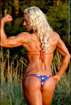 Muscularity Red White Sexy Blue on pornstar6.com